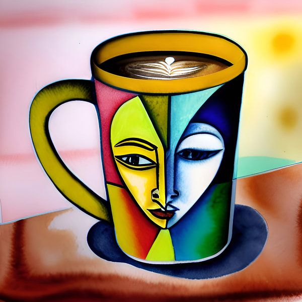 CAFE BAR van The Art of Mark Fischer