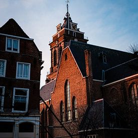 Abendlicht auf der großen Kirche von van Buren Fotografie