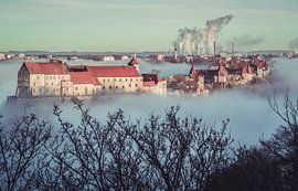 Burghausen an der Salzach von altmodern