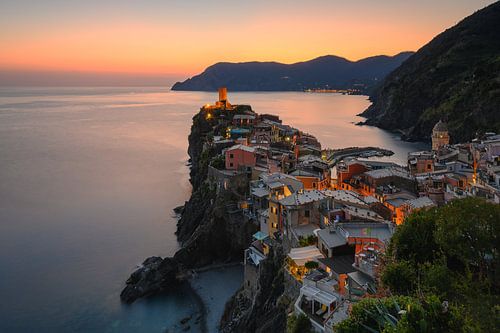 Vernazza after sunset