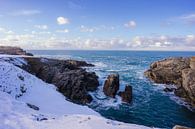 Een klif op de Outer Hebrides van Imagination by Mieke thumbnail
