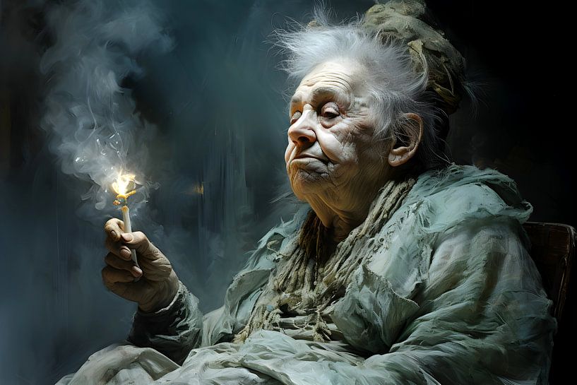 Alte Dame und ein Joint von Heike Hultsch