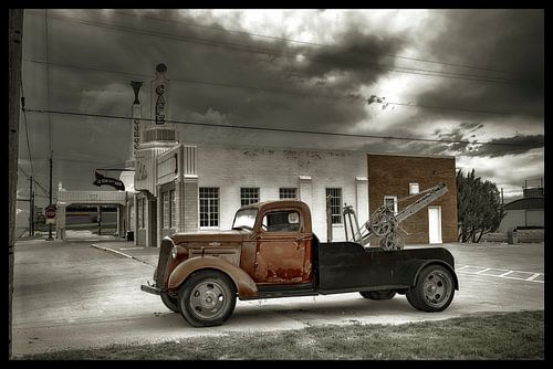 Vous déposez une station-service à Shamrock