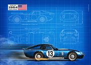 Daytona Coupe Blueprint von Theodor Decker Miniaturansicht