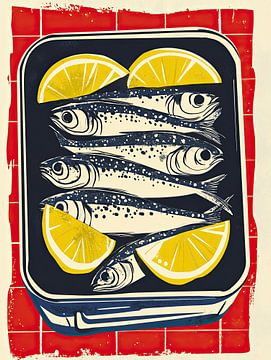 Sardine in blik van Franka Poulain
