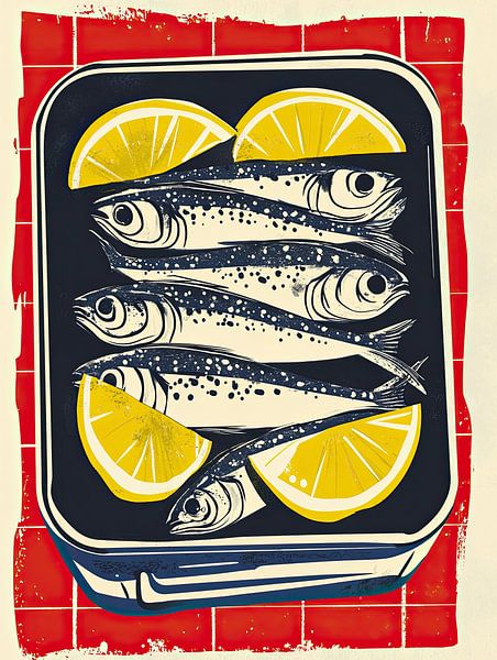 Sardine in blik van Franka Poulain