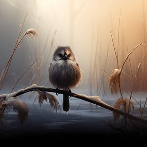 Feathered dream figures
