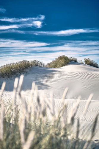 Dunes blanches sur la côte de la mer de Nrod sur Florian Kunde