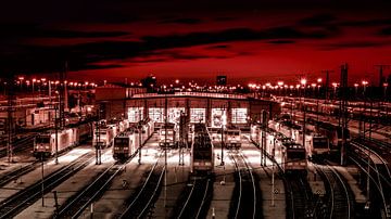 Mannheim train station by Sven Frech