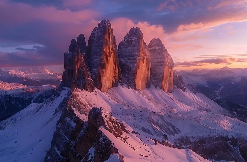 Wildromantische Pfade durch die Dolomiten von fernlichtsicht