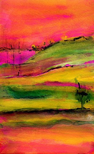 rood landschap