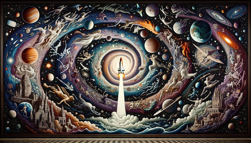 Kosmische dans van Jeroen Kleiberg