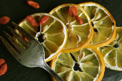 Citroen, culinair stilleven.