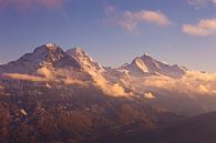 Eiger, Mönch, Jungfrau by Menno Boermans thumbnail