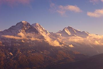 Eiger, Mönch, Jungfrau van Menno Boermans