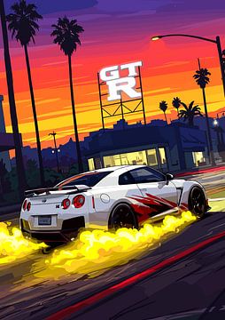 Nissan GT-R van Leader Fc