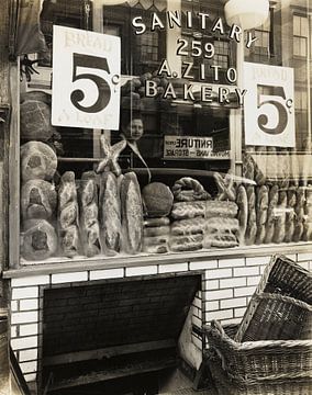 Zito's Bakery, 259 Bleecker Street van Vintage Afbeeldingen