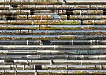 Berlijn Ringbahn Panorama compleet van Krumme Visuals
