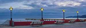 Kurplatz und Seebrücke in Binz
