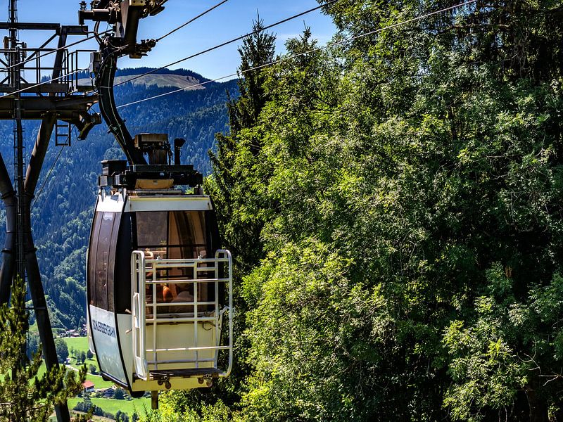 BAVARIA : Cable car to the Schlierbergalm by Photoart-Naegele