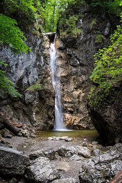 The Lainbach Falls in the Kochelsee region