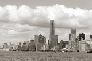 New York in sepia