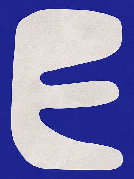 Abstract cobalt blue 1 by Vitor Costa