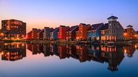 Reitdiephaven, Groningen, Nederland van Henk Meijer Photography thumbnail