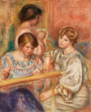 Renoir, the embroiderers (1902) by Atelier Liesjes