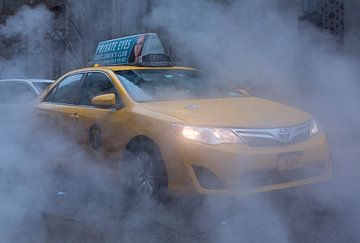 Yellow Taxi (New York City) by Marcel Kerdijk