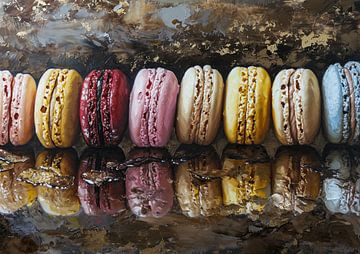 Schilderij: Macarons van ARTEO Schilderijen