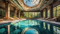 Lost Place indoor swimming pool