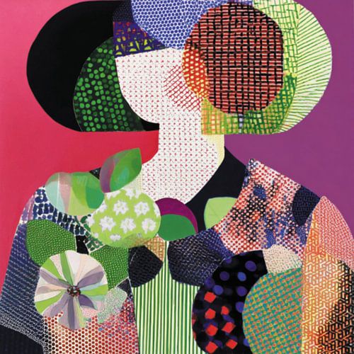 Geometrische abstractie van Ellen Novara-da Lima