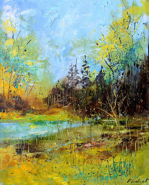 Spring in the wood par pol ledent