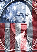 George Washington on US dollar