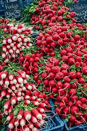 Radish on the Market - Morning Fresh and Irresistible by Bert Quaedvlieg