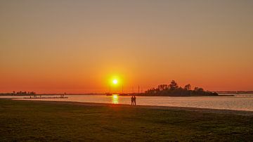 Zonsondergang Zeeland Sunset Sonnenuntergang  coucher de soleil