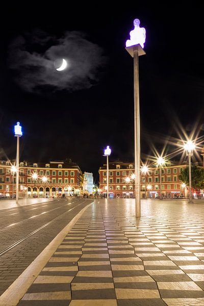 NICE Place Masséna &amp; Moon by Melanie Viola