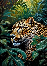 Leopard in Jungle by BRZ999