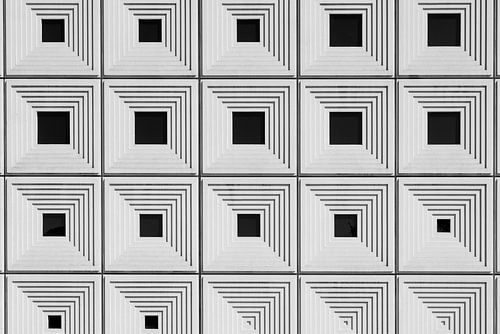 Architectuur in zwart-wit