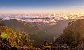 View from Pico do Arieiro, Madeira by Wim Westmaas
