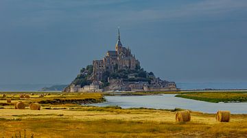 Mont Saint Michel in Normandy by Roland Brack