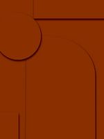 Minimalist shadow art bronze