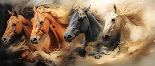 Untouched horses