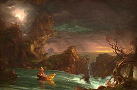 De reis van het leven: Mannelijkheid, Thomas Cole