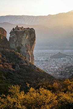 Meteora monasteries in Greece by Jasper den Boer