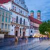 München - St. Michael und Türme der Frauenkirche von t.ART