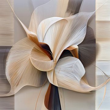 Abstracte Bloem JG02 van Jacky