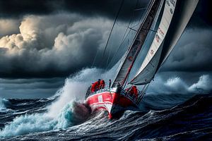 Segeln mit dem Wind
