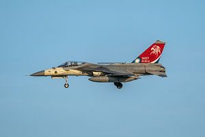 Eine schöne AIDC F-CK-1 "Ching-kuo" der taiwanesischen Luftwaffe, fotografiert kur